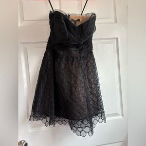 BCBG black cocktail dress size 6